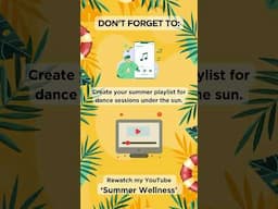 In harmony with Summer's Energy (Summer Selfcare tips)