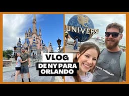 Vlog De NY para Orlando | melhores comidas e parques Disney