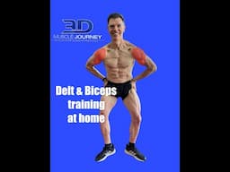 3DMJCoach Brads vlog Episode 29 - Back in my home gym for Delt Dominant Training