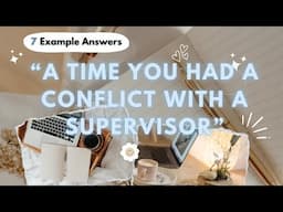 Nursing Interview Questions and Answers | "Tell us about a conflict with a supervisor"