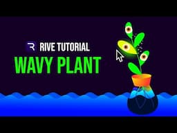 Rive - Wavy Plants | 1 Part | Interactive Motion