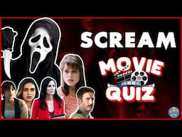 "SCREAM MOVIES" QUIZ! 🔪😱| Horror Movie Quiz