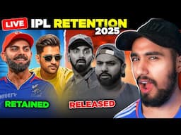 🔴KL Rahul to RCB?🔥  Rohit RETAINED? | IPL RETENTIONS Watchalong @DeadmanSays