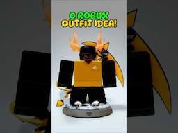 0 Robux Outfit Idea! Halloween Free Items #roblox #shorts