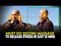 10-Min Daily Qigong Face Massage for Instant Circulation Boost & Tension Relief | Thick Man Tue