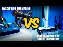 Dyson V15S Submarine vs. Traditional Wet Dry Cordless Vacuum