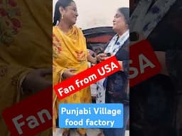 Fan From USA #usa #food #punjabivillagefoodfactory