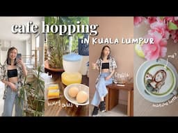 cafe hopping in KL, Malaysia 🇲🇾: pasar seni cafes, petaling street, Ramadhan markets, coffee art ☕️