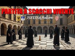 Scacchi viventi Pistoia Medioevo 2024 - La partita vivente