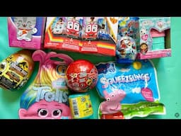 10 minutes with satisfying unboxing peppa pig, miraculous ladybug, gabby doll house asmr toys