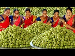 100Kg AMLA PICKLE | Nellikai Urugai | Traditional Method - SOUTH INDIAN Healty Gooseberry Pickle