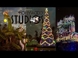 Disney's Hollywood Studios At Night | It's Beginning To Look Like Christmas 2024