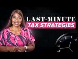 Last-Minute Tax Strategies for Business Owners :Legal Ways to Reduce Your Taxes