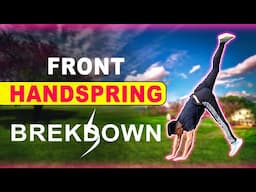 Learn front handspring step by step