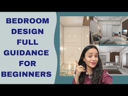 Bedroom design- furniture layout, ceiling, electrical & interior and colors