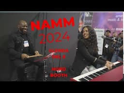 GLENDA DEL E AT NAMM 2024 NORD