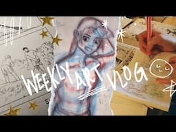 Drawing a Fight Scene, Manga Comics, Heat Wave Woes | Weekly Studio Vlog #8