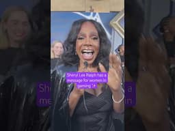 Sheryl Lee Ralph is so excited to be apart of #Arcane and has a message for all you women in gaming