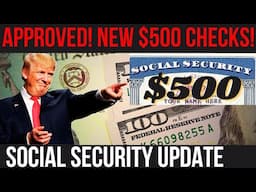 JUST APPROVED! NEW $500 MONTHLY CHECKS! GUARANTEED MONEY! SSA SSI SSDI Payments | Social Security Up