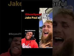 IShowSpeed tells Jake Paul “What’s Up” #shorts #jakepaul #ishowspeed #miketyson #boxing