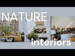 Nature-Inspired Interiors: A Guide to Calm and Comfort