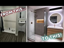 Complete Bathroom Renovation in Under 10 Minutes