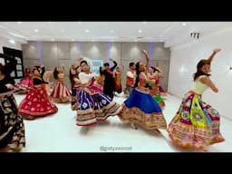 Gori Radha Group Dance | Navratri Special | Natya Social Choreography