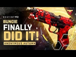 Bungie FINALLY DID IT - Anonymous Autumn Returns