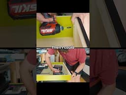 Stop using protruding pulls in your shop! #woodworking #TEAMSKIL