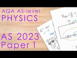 AQA AS 2023 Paper 1 - AS-level Physics Past Paper