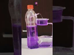 FOUNTAIN Using Only Air Pressure #experiment #diy #viralvideo #shorts