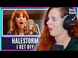 The Best Rock Singer Of A Generation? | Halestorm  - I Get Off | Vocal Coach Reacts & Analysis