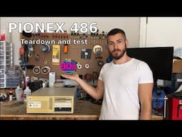 Pionex 486: Computer from the early '90s. Teardown and test!