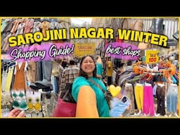 Sarojini Nagar Winter Shopping Guide 2024 💖Clothes, Boots & Best Shops | ThatQuirkyMiss