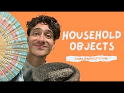 "Learn Spanish: Household Objects and Their Articles (Live Session)"