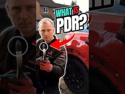 THIS is PAINTLESS DENT REMOVAL! (PDR) |  #pdr #shorts