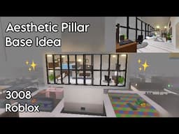 I MADE AN AESTHETIC PILLAR BASE IDEA FOR 3008 ROBLOX! | MyelPlays