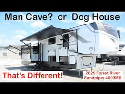 RV with a MAN CAVE! 2025 Sandpiper 4003MB