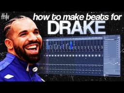 how to make beats for DRAKE (fl studio tutorial)