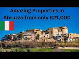 Real Estate in Abruzzo, Italy from €21,000.