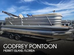 Used 2020 Godfrey Pontoon Sweetwater 2286SB for sale in Merritt Island, Florida