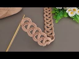 Wow!. 😇Amazing!. sell as many as you can weave. Crochet gorgeous hairband.Hair band.Tunisian crochet