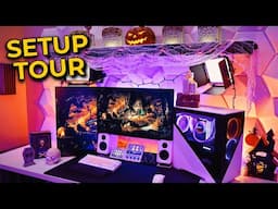 EPIC $10,000 Halloween Gaming Setup Tour!