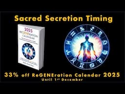 When the Moon is in Your Sun Sign -- Regeneration Calendar 2025