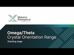 Omega/Theta Stacking Stage