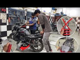 Rear Suspension Damage Kaise Check Kare? | Bubling Problem Fix | ARV Brothers |