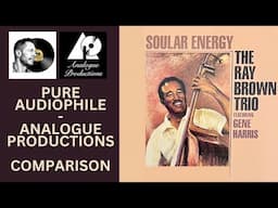 An Audiophile Classic Returns! The Ray Brown Trio Soular Energy