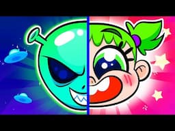 Alien vs Zombie Dance Party! 🙀 | Kids Songs and Nursery Rhymes by Cha Cha Toys 🧸🌙