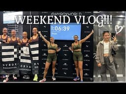 WEEKEND VLOG | HYROX IS BACK!!! | TOUGHEST RACE YET | ZOE RAE