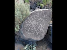 The Madussa Petroglyph Site, Foothills Of Crater Mountain, California